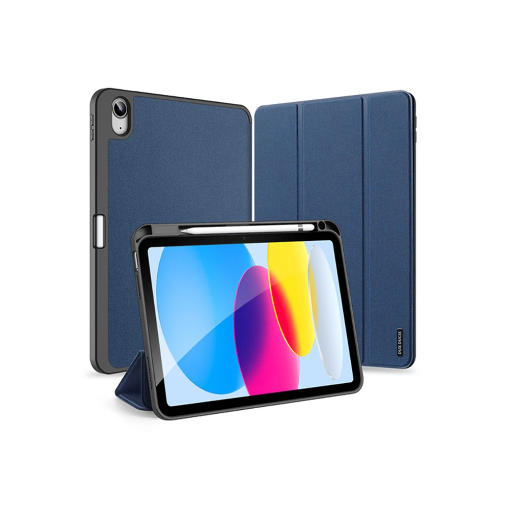 Dux Ducis iPad 10.9 2022 Kılıf Domo Series Kalem Bölmeli Mıknatıslı St