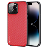 Dux Ducis Fino Serisi iPhone 14 Pro 6.1 inç Kılıf Premium Dokuma Silik