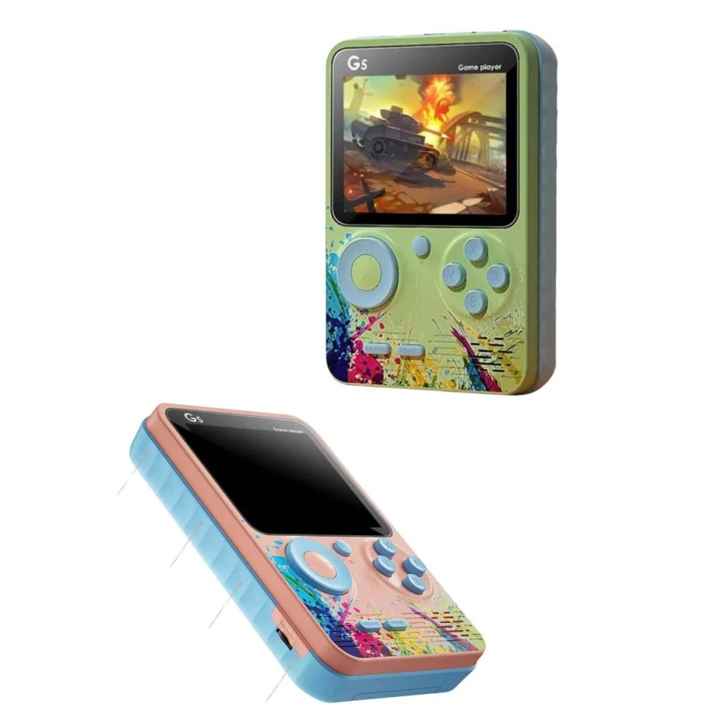 3.5 İnç Klasik Retro LCD Ekran 500 Oyunlu Oyun Konsolu Taşınabilir