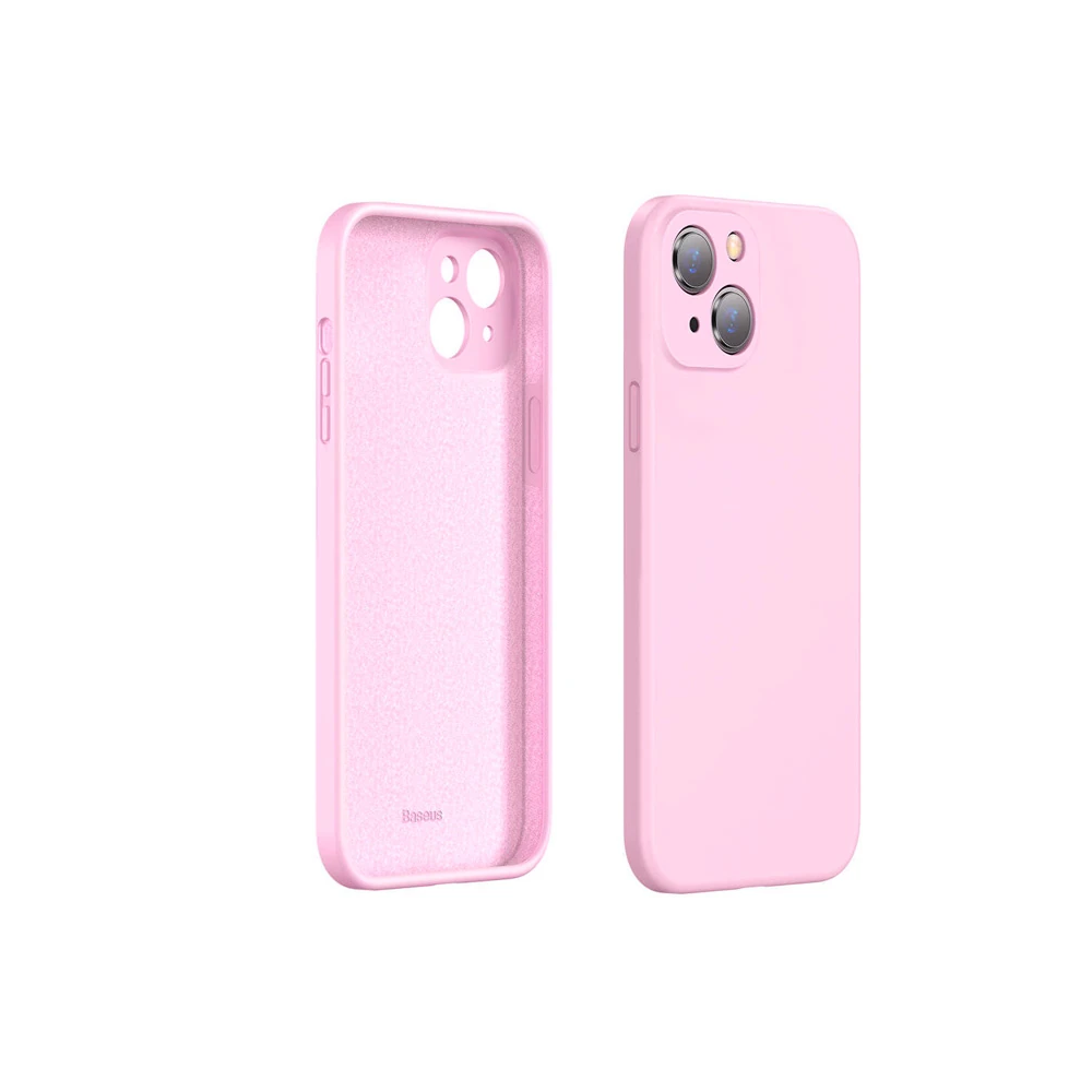 Baseus Liquid iPhone 13 6.1 Kılıf Kamera Korumalı İçi Kadife Silikon K