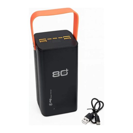Ultra Güçlü Powerbank 80000 mAh Çoklu Cihaz Şarj Destekli LED Ekranlı 