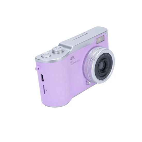 Vlog Kamera 4K Video 48 MP Otomatik Odaklı Flip Ekranlı