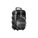 Taşınabilir Bluetooth Speaker Mikrofonlu Karaoke Hoparlör RGB Işıklı 6