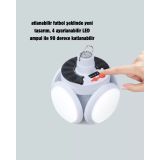360 Derece Katlanabilir Solar LED Aydınlatma Çadır Lambası