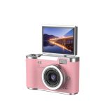 48 MP Vlog Kamera 1080P Video Flip Screen Uzun Pil Ömrü Selfie Kamera