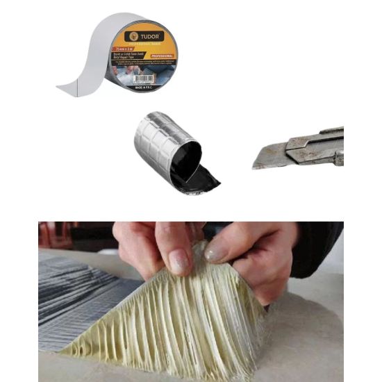 Su Geçirmez Sızdırmaz Tamir Bandı Güçlü Yapışkanlı 72 MM 2 Metre