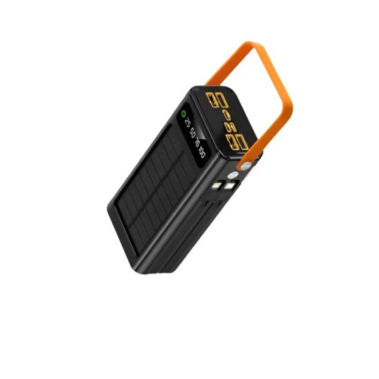 Güneş Enerjili Taşınabilir Powerbank Yüksek Kapasiteli Hızlı Şarj Özel