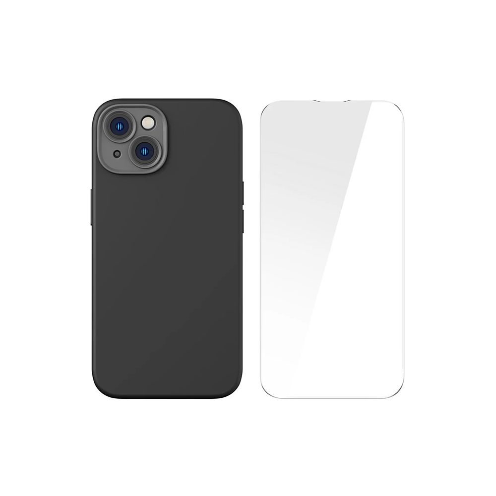 Baseus Liquid Silica Gel iPhone 14 Plus 6.7 Magsafe Silikon Kılıf + Te