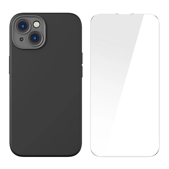 Baseus Liquid Silica Gel iPhone 14 Plus 6.7 Magsafe Silikon Kılıf + Te