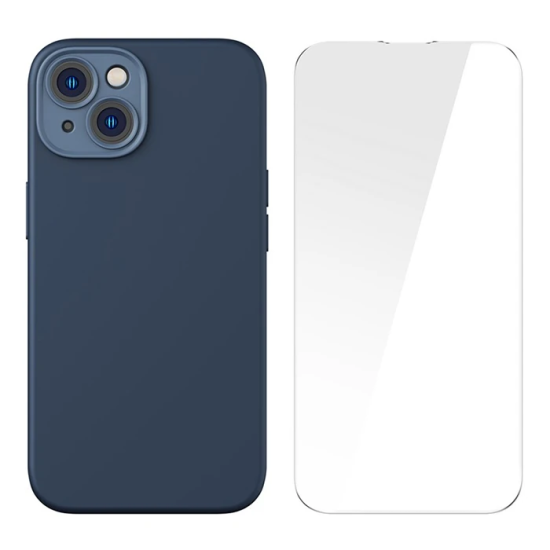 Baseus Liquid Silica Gel iPhone 14 Plus 6.7 Magsafe Silikon Kılıf + Te