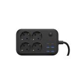 Akım Korumalı Çoklu Priz 4 USB 2 Type C 4 Priz Güvenli ve Hızlı Şarj