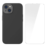 Baseus Liquid Silica Gel iPhone 14 6.1 Magsafe Silikon Kılıf + Tempere