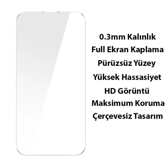 Baseus Liquid Silica Gel iPhone 14 6.1 Magsafe Silikon Kılıf + Tempere
