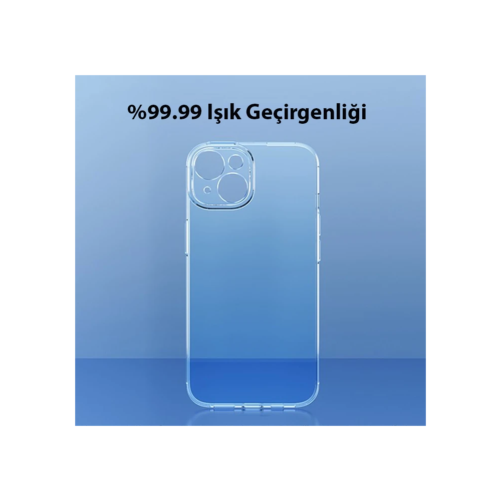 Baseus Simple Case iPhone 14 Plus 6.7 Kamera Korumalı İnce Silikon Şef
