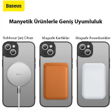 Baseus Frame Series iPhone 14 Plus 6.7 Kamera Koruyuculu Magsafe Kılıf