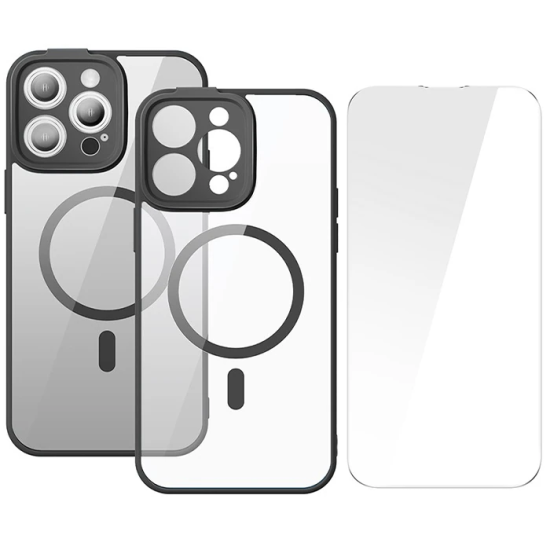 Baseus Frame Series iPhone 14 Pro Max 6.7 Kamera Koruyuculu Magsafe Kı