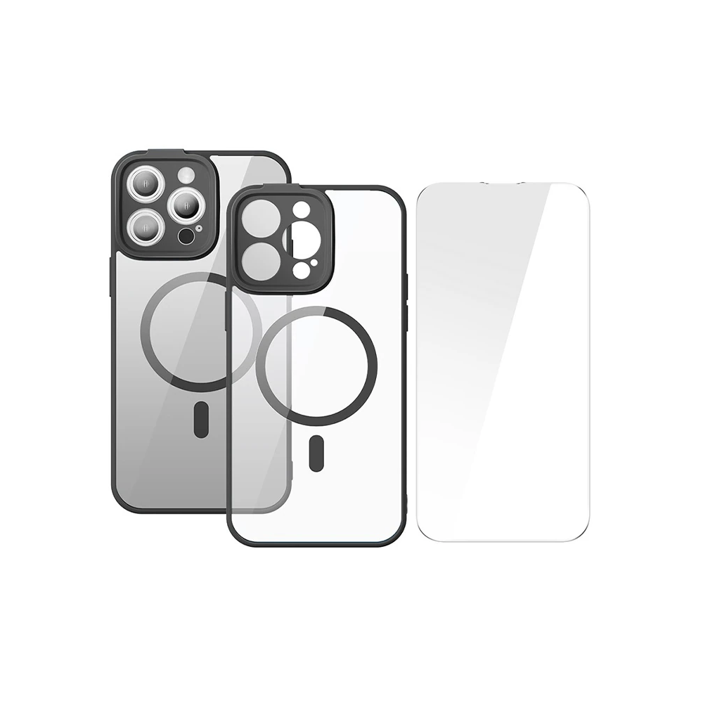 Baseus Frame Series iPhone 14 Pro Max 6.7 Kamera Koruyuculu Magsafe Kı