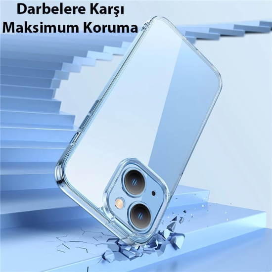 Baseus SuperCeramic Series iPhone 14 6.1 Koruyucu Cam Kılıf + Full Tem