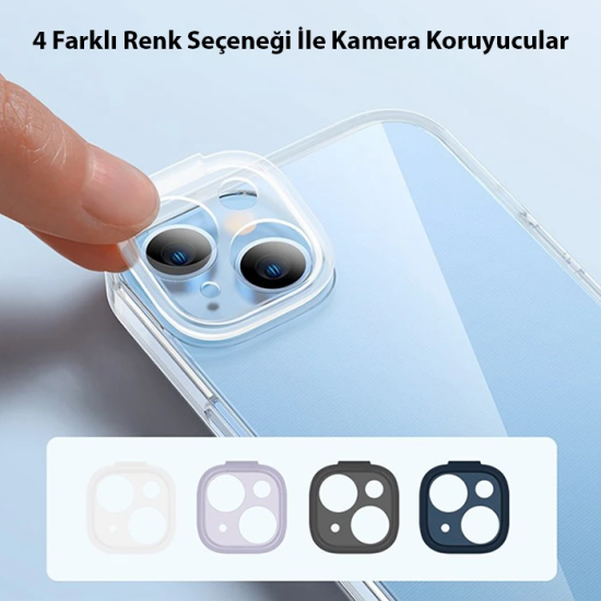Baseus Illusion Series iPhone 14 Plus 6.7 Silikon Kılıf + Tempered Ekr