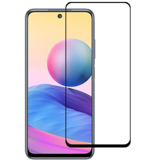 Xiaomi Redmi Note 10 Full Glue Full Kaplama Tempered Cam Ekran Koruyuc