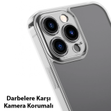 Baseus Frosted Glass iPhone 13 Pro Max 6.7inch Shockproof Koruyucu Kıl