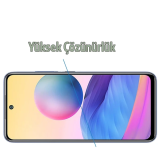 Xiaomi Redmi Note 10 Full Glue Full Kaplama Tempered Cam Ekran Koruyuc