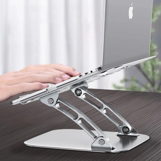 Ally T602 Ayarlanabilir Katlanır Isı Havalandırmalı Alüminyum Laptop S