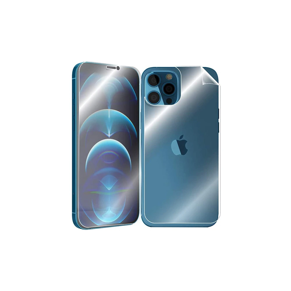 İPhone 12 Pro Max 6.7 Film Ön Arka Full Koruyucu Membran Nano Hidrojel