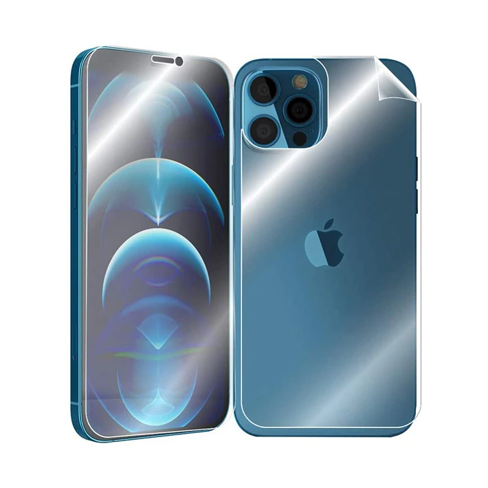 İPhone 12 Pro Max 6.7 Film Ön Arka Full Koruyucu Membran Nano Hidrojel