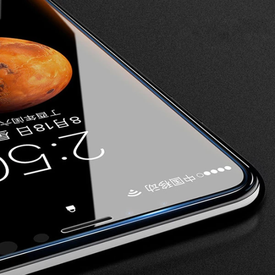 WK İPhone 12/12 Pro 6.1 Kingkong Curved Tempered Cam Ekran Koruyucu