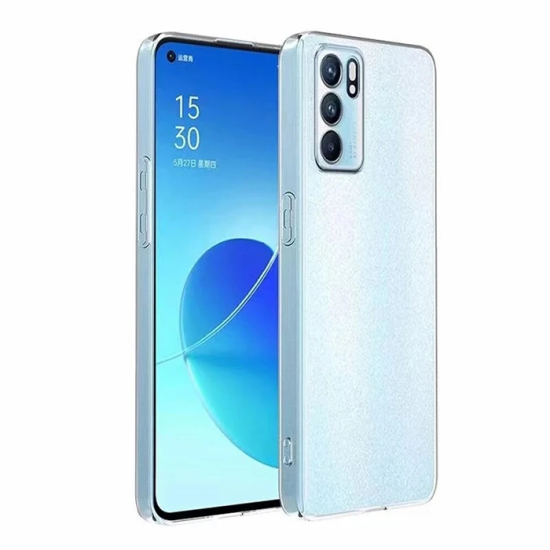 OPPO Reno 7 5G FIND X5 Kılıf Kamera Korumalı Ultra İnce Şeffaf Silikon