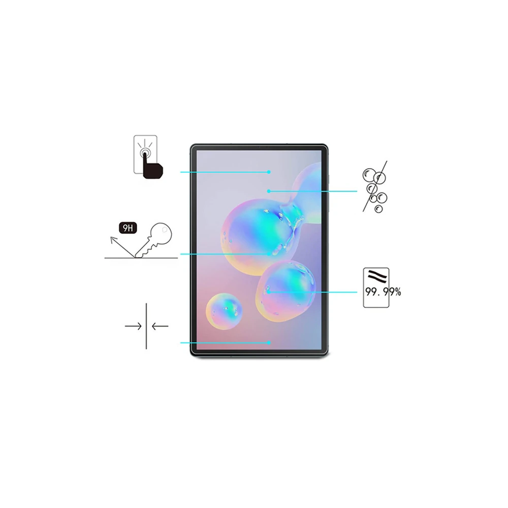 ALLY Sm Galaxy Tab S8 - S7 Tempered Kırılmaz Cam Ekran Koruyucu