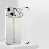 ALLY Fashion Series iPhone 13 Mini 5.4inç Kılıf Renkli Kenar Lazer Çer
