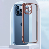 ALLY Fashion Series iPhone 13 Pro 6.1inç Kılıf Renkli Kenar Lazer Çerç