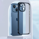 ALLY Fashion Series iPhone 13 6.1inç Kılıf Renkli Kenar Lazer Çerçevel