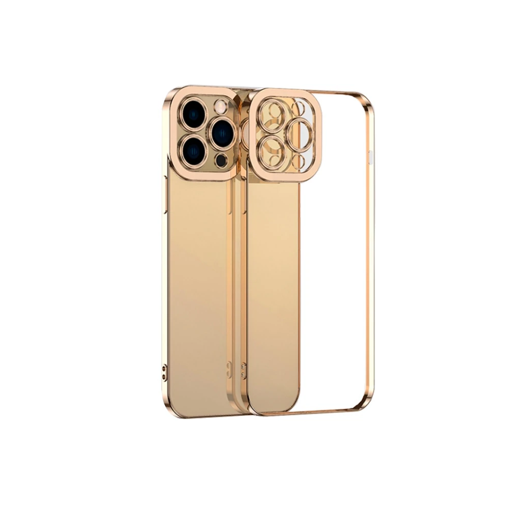 ALLY Fashion Series iPhone 11 Pro Kılıf Renkli Kenar Lazer Çerçeveli S