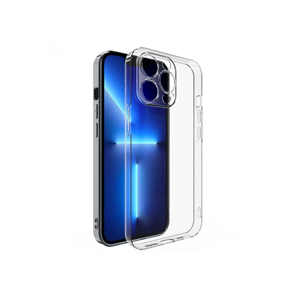 Ally iPhone 13 Pro 6.1inç Kılıf Kamera Korumalı Ultra İnce Şeffaf Sili