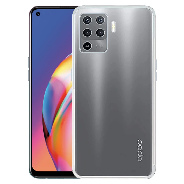Ally OPPO F19 Pro Kılıf Kamera Korumalı Ultra İnce Şeffaf Silikon Kılı