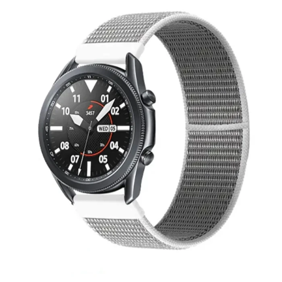 ALLY 20MM Huawei Watch Galaxy Watch Classic Kayış Kordon Nylon Loop
