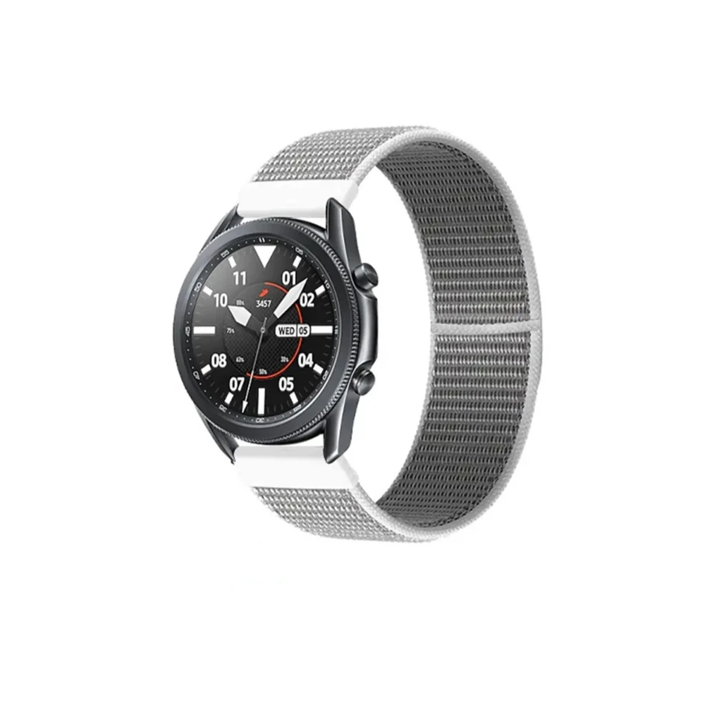 ALLY 20MM Huawei Watch Galaxy Watch Classic Kayış Kordon Nylon Loop