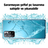 Ally Xiaomi Redmi Note 11 5G Kılıf Kamera Korumalı Ultra İnce Şeffaf S