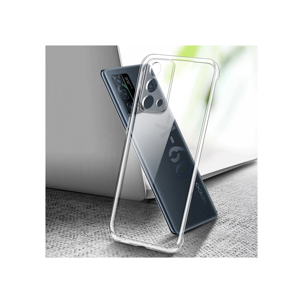 Ally OPPO K9 5G Kılıf Kamera Korumalı Ultra İnce Şeffaf Silikon Kılıf