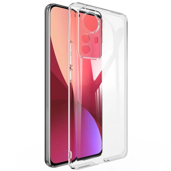 Ally Xiaomi 12 Pro Kılıf Kamera Korumalı Ultra İnce Şeffaf Silikon Kıl