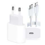 iPhone 14 13 12 11 8 Plus 7 Uyumlu 20W PD Hızlı Şarj Seti
