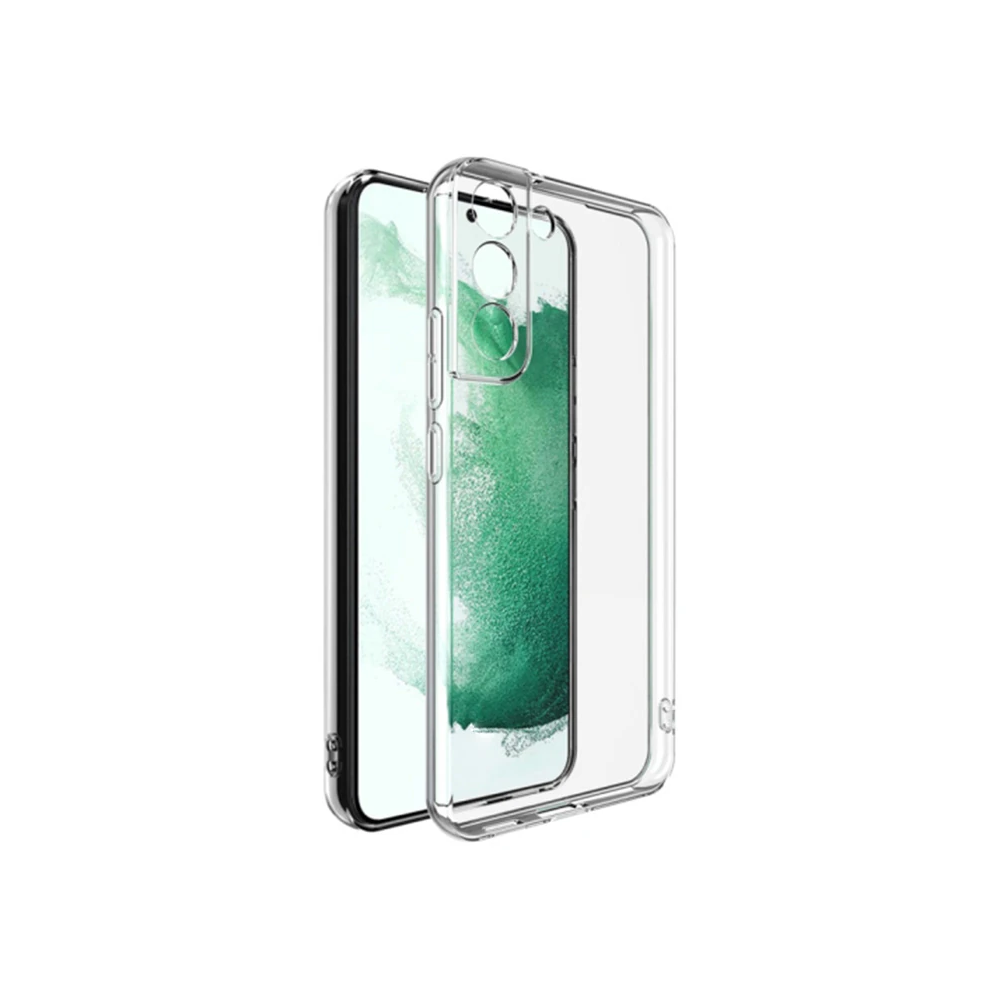 Ally SM Galaxy S22 Plus Kılıf Kamera Korumalı Ultra İnce Şeffaf Siliko