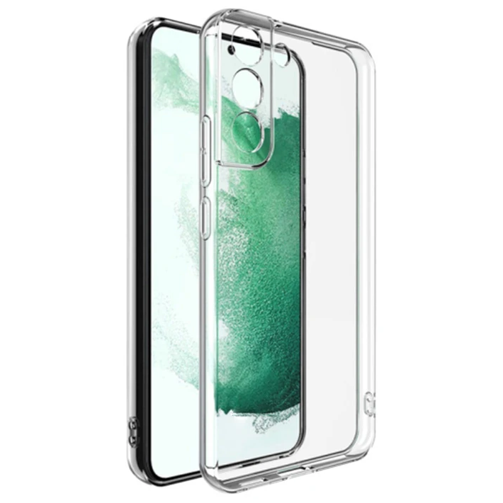 Ally SM Galaxy S22 Plus Kılıf Kamera Korumalı Ultra İnce Şeffaf Siliko