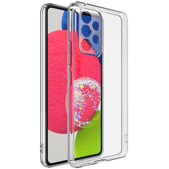 Ally SM Galaxy A53 5G Kılıf Kamera Korumalı Ultra İnce Şeffaf Silikon 