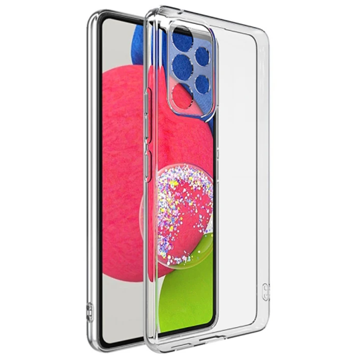 Ally SM Galaxy A53 5G Kılıf Kamera Korumalı Ultra İnce Şeffaf Silikon 