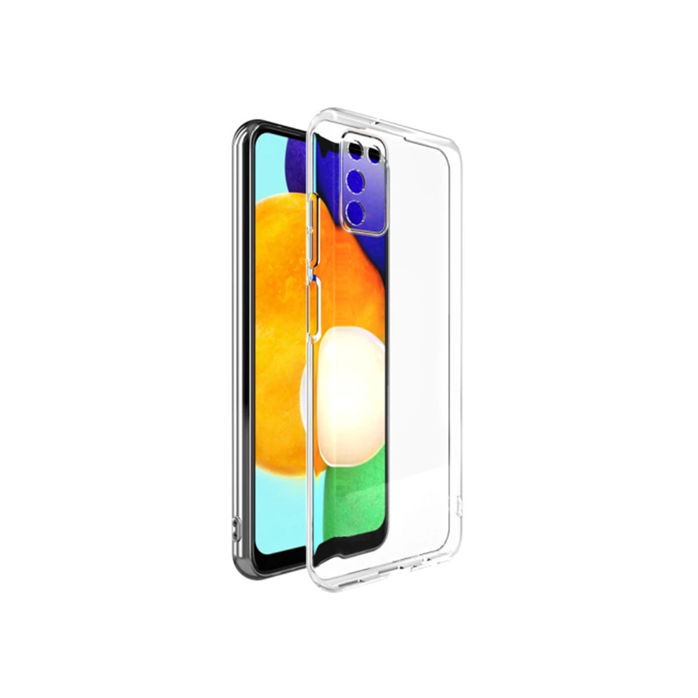 Ally SM Galaxy A03S Kılıf Kamera Korumalı Ultra İnce Şeffaf Silikon Kı