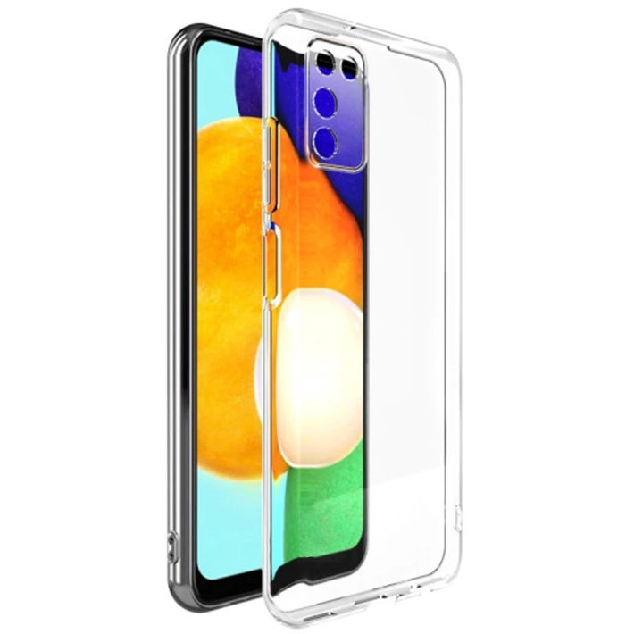 Ally SM Galaxy A03S Kılıf Kamera Korumalı Ultra İnce Şeffaf Silikon Kı